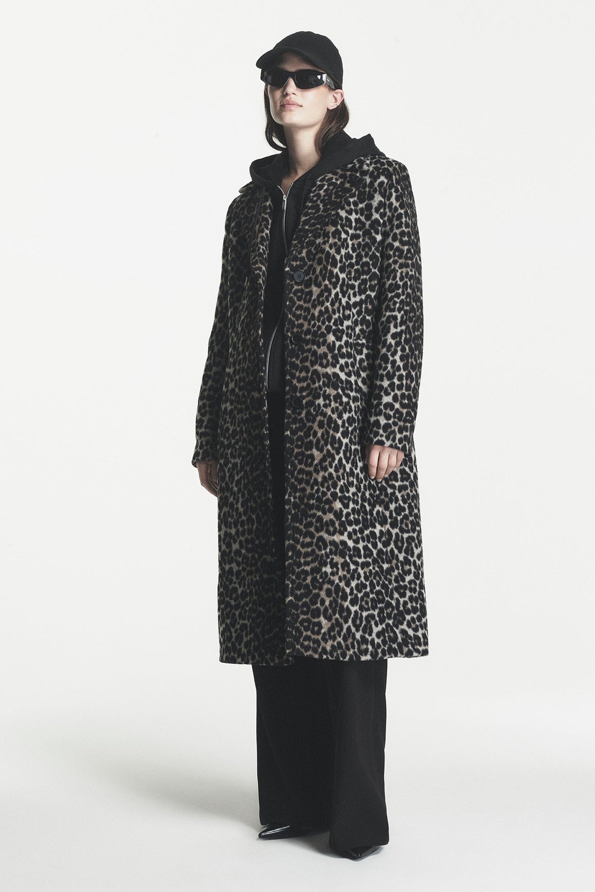 DKNY SINGLE BREASTED COAT