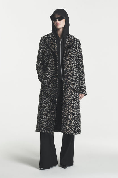 DKNY SINGLE BREASTED COAT