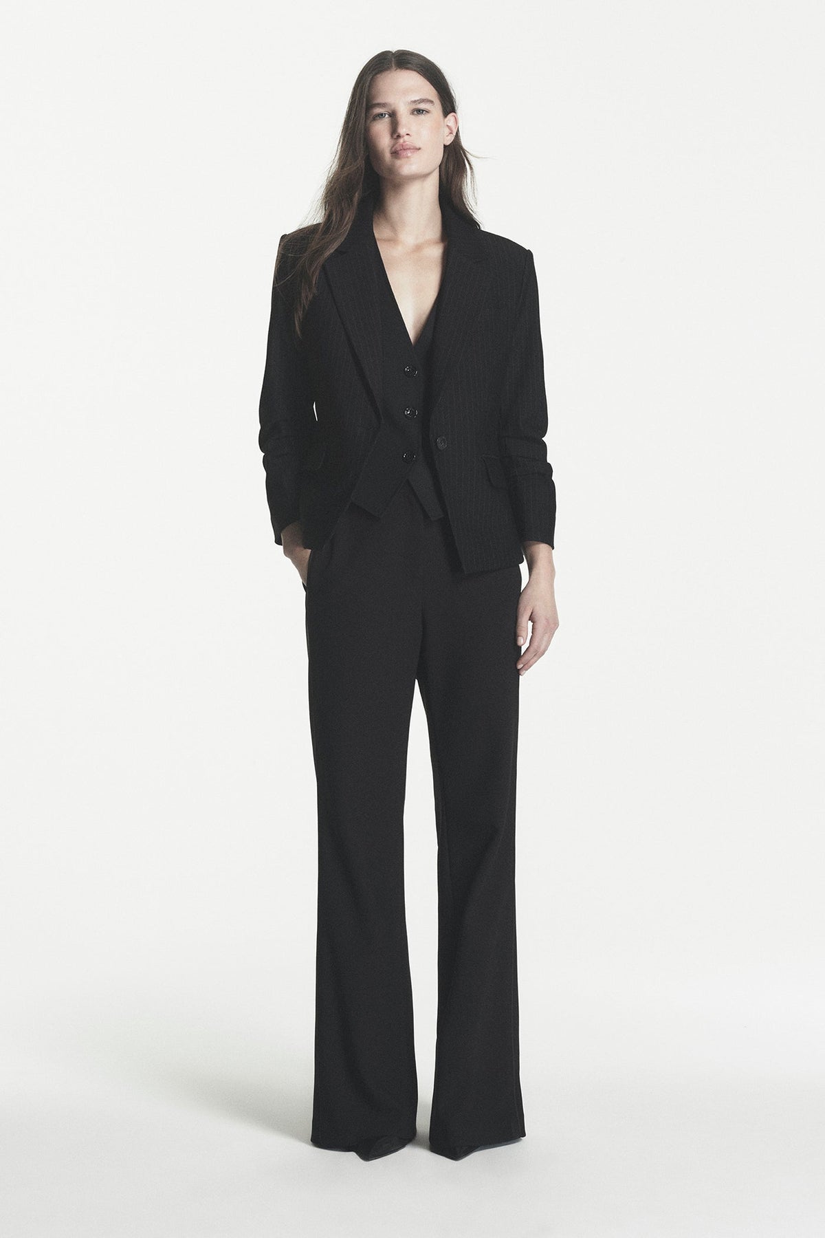 DKNY FRONT BUTTON BLAZER