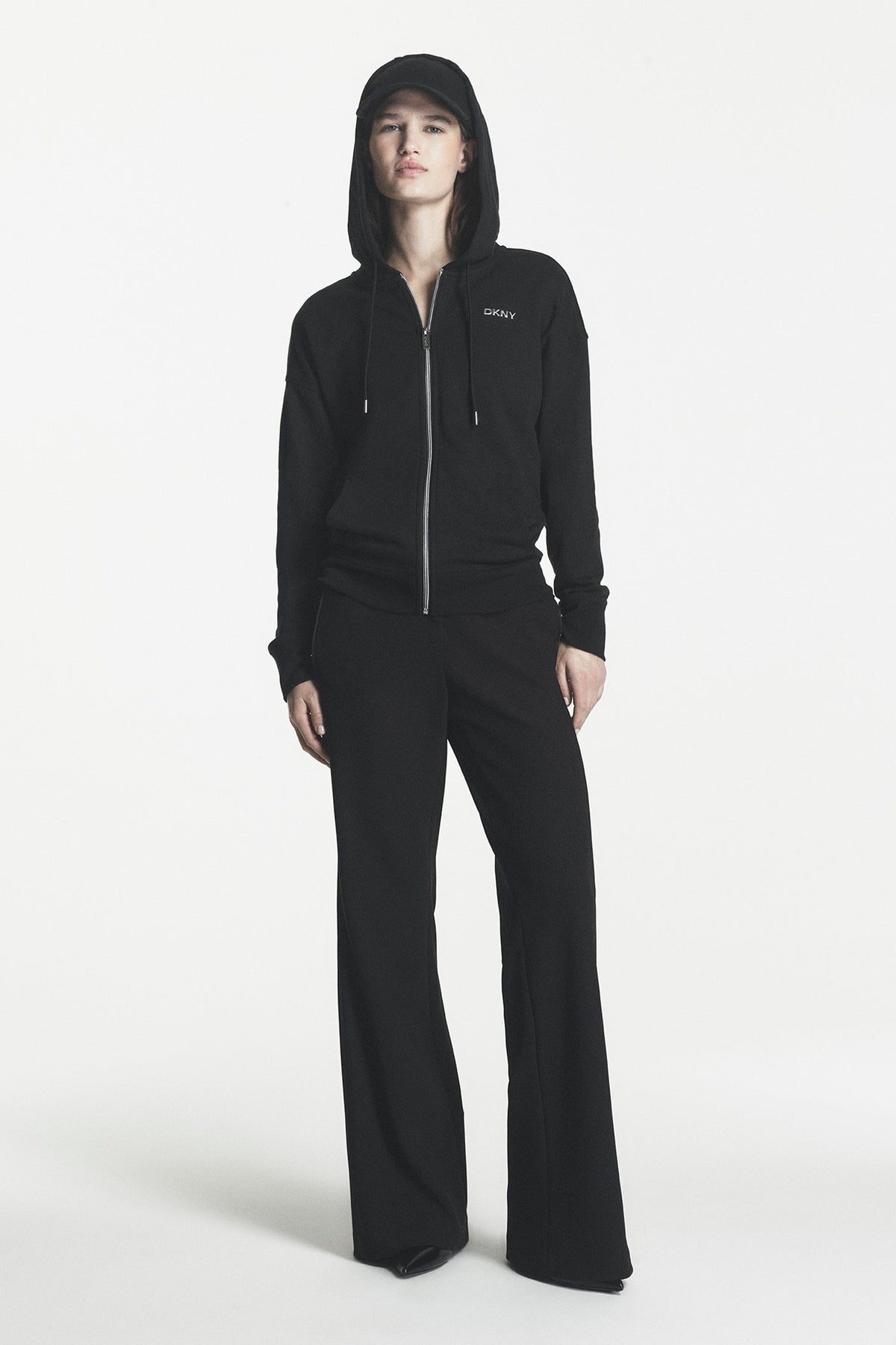 DKNY METALLIC BUBBLE FULL ZIP