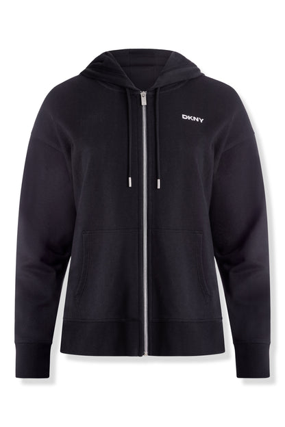 DKNY METALLIC BUBBLE FULL ZIP