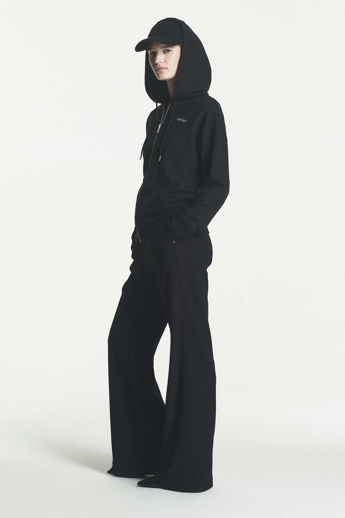 DKNY METALLIC BUBBLE FULL ZIP