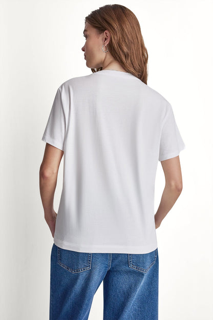 DKNY DKNY RHINESTONE NY STREETS LOGO TEE