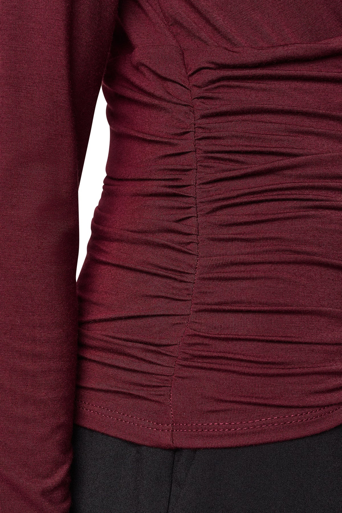 DKNY V-NECK BLOUSE