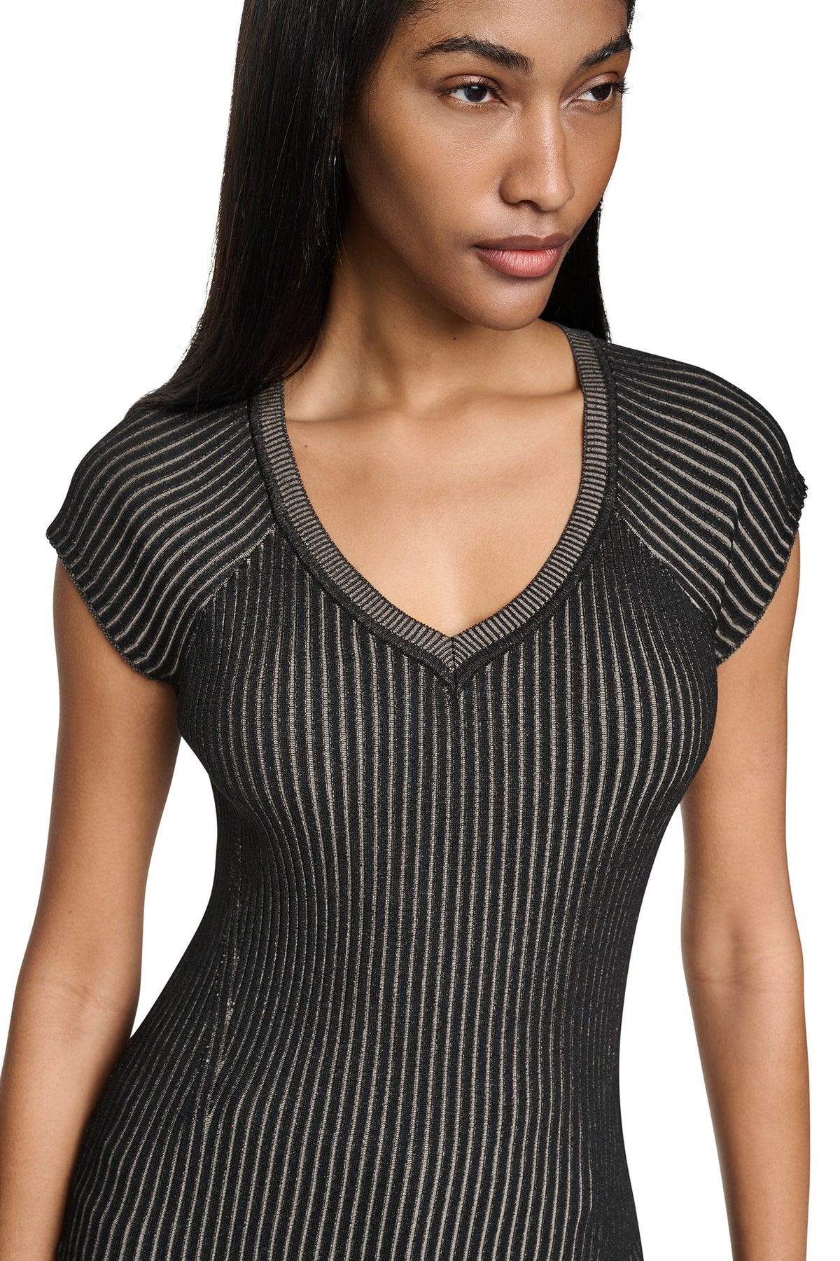 DKNY RIB KNIT SWEATER