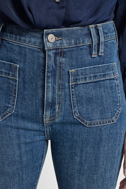 DKNY HIGH-RISE FLARE JEAN