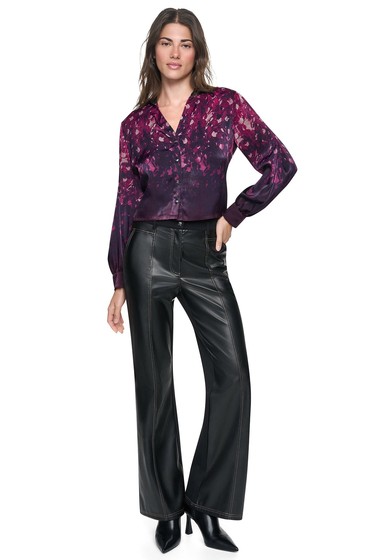 DKNY MIXED MEDIA PANT