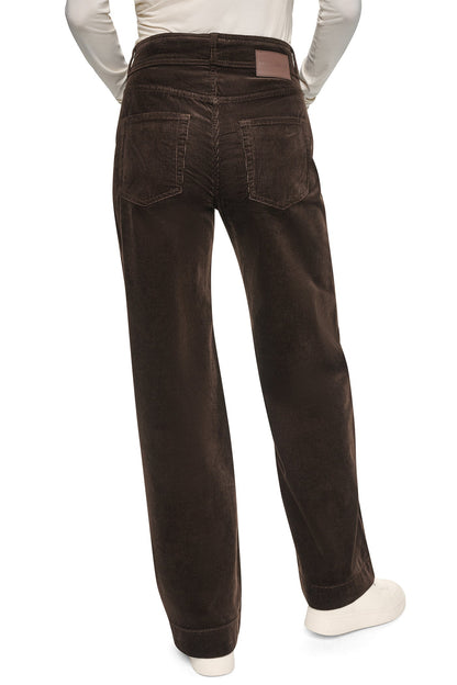 DKNY HIGH-RISE WIDE LEG PANT