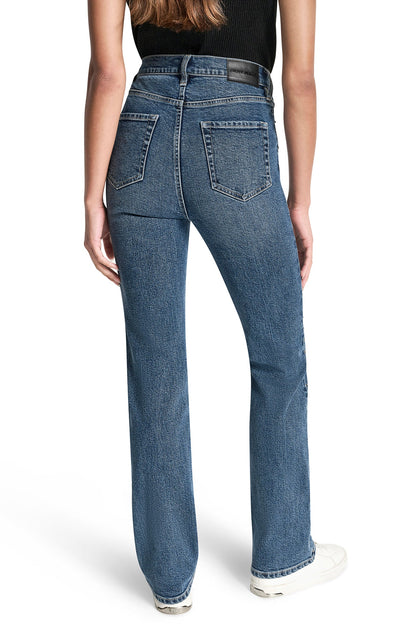 DKNY HIGH-RISE STUDDED BOOTCUT JEAN