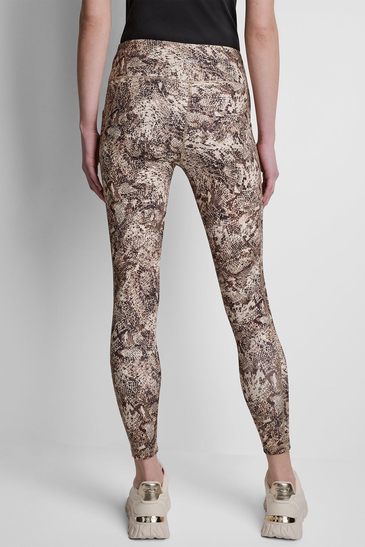 DKNY HIGH-RISE 7/8 PRINTED LEGGING