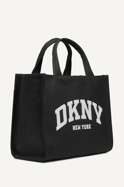 DKNY HADLEE CANVAS MEDIUM LOGO TOTE