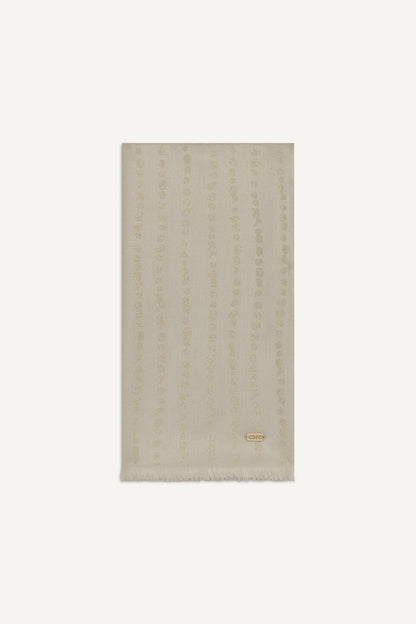 DKNY MODERN DOT METALLIC WRAP