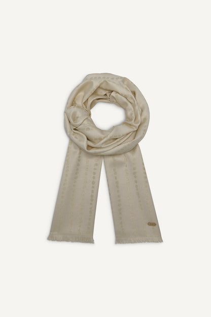 DKNY MODERN DOT METALLIC WRAP