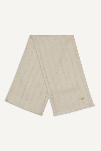 DKNY MODERN DOT METALLIC WRAP