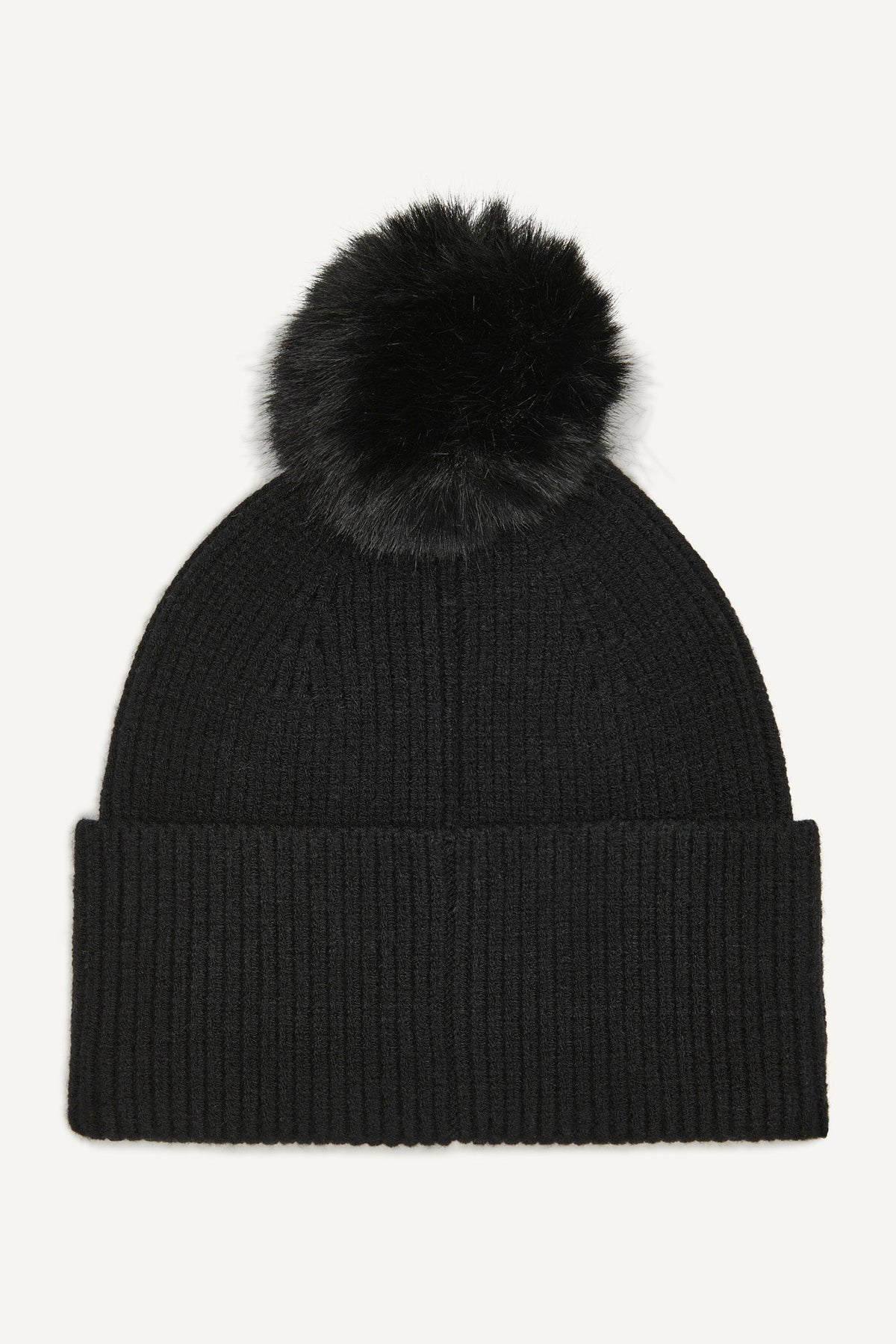DKNY DISCO DKNY FAUX FUR POM HAT