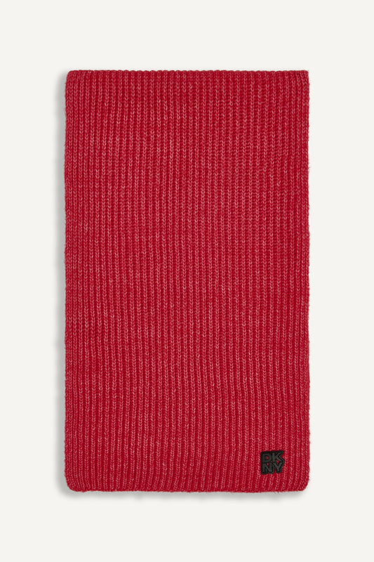 DKNY SHAKER STITCH RIB SCARF