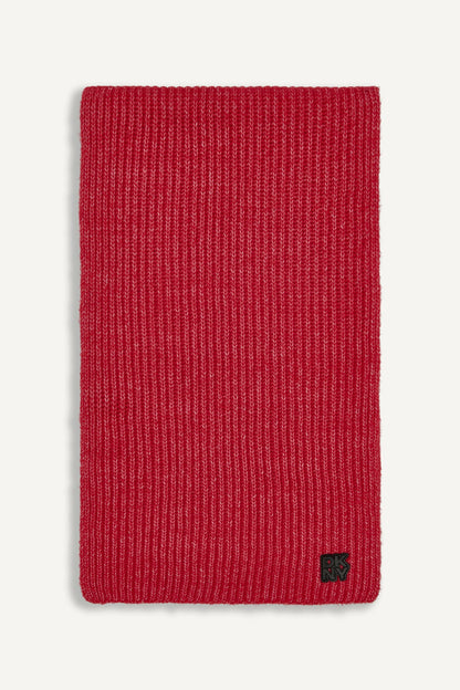 DKNY SHAKER STITCH RIB SCARF