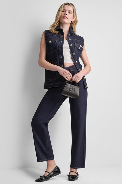 DKNY MID-RISE CLASSIC STRAIGHT