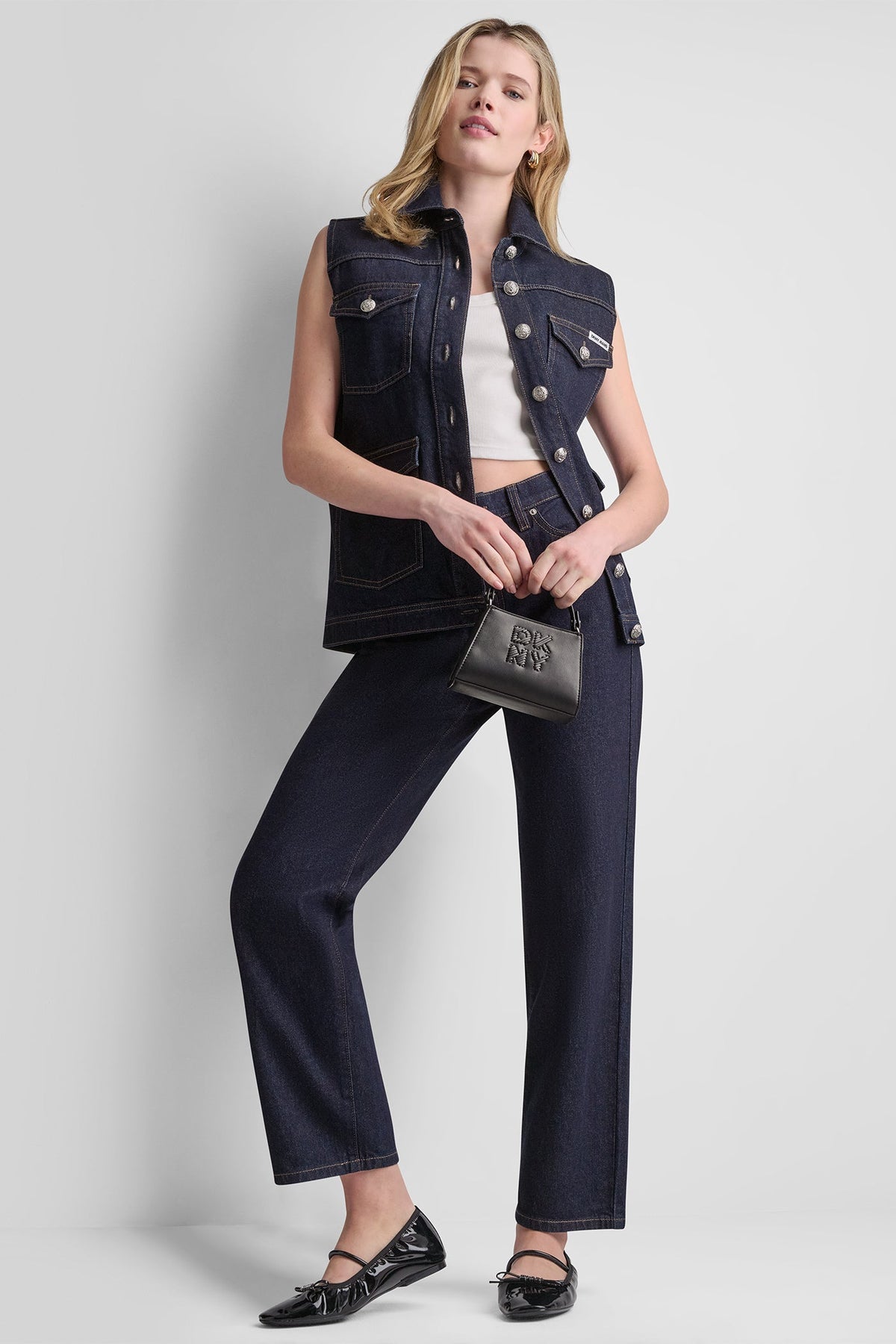 DKNY MID-RISE CLASSIC STRAIGHT