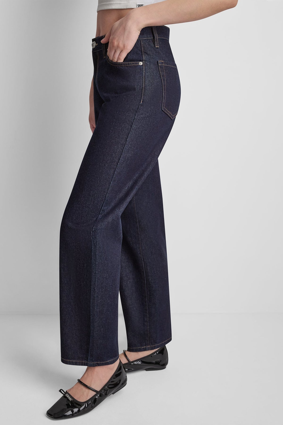 DKNY MID-RISE CLASSIC STRAIGHT