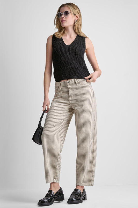 DKNY MID-RISE BABY BARREL LEG