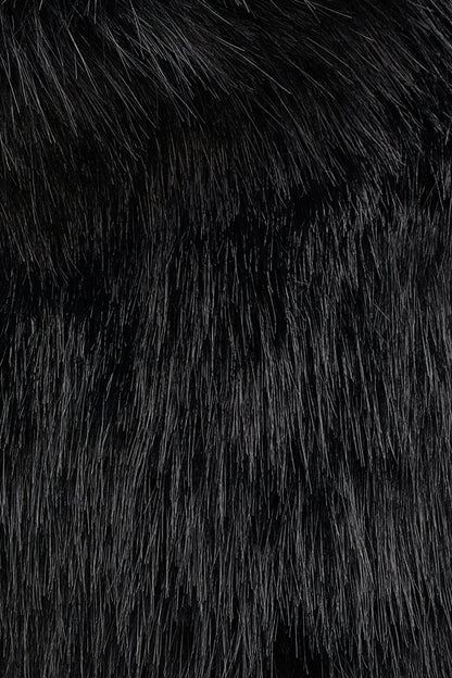 DKNY PAULA LARGE FAUX FUR TOTE