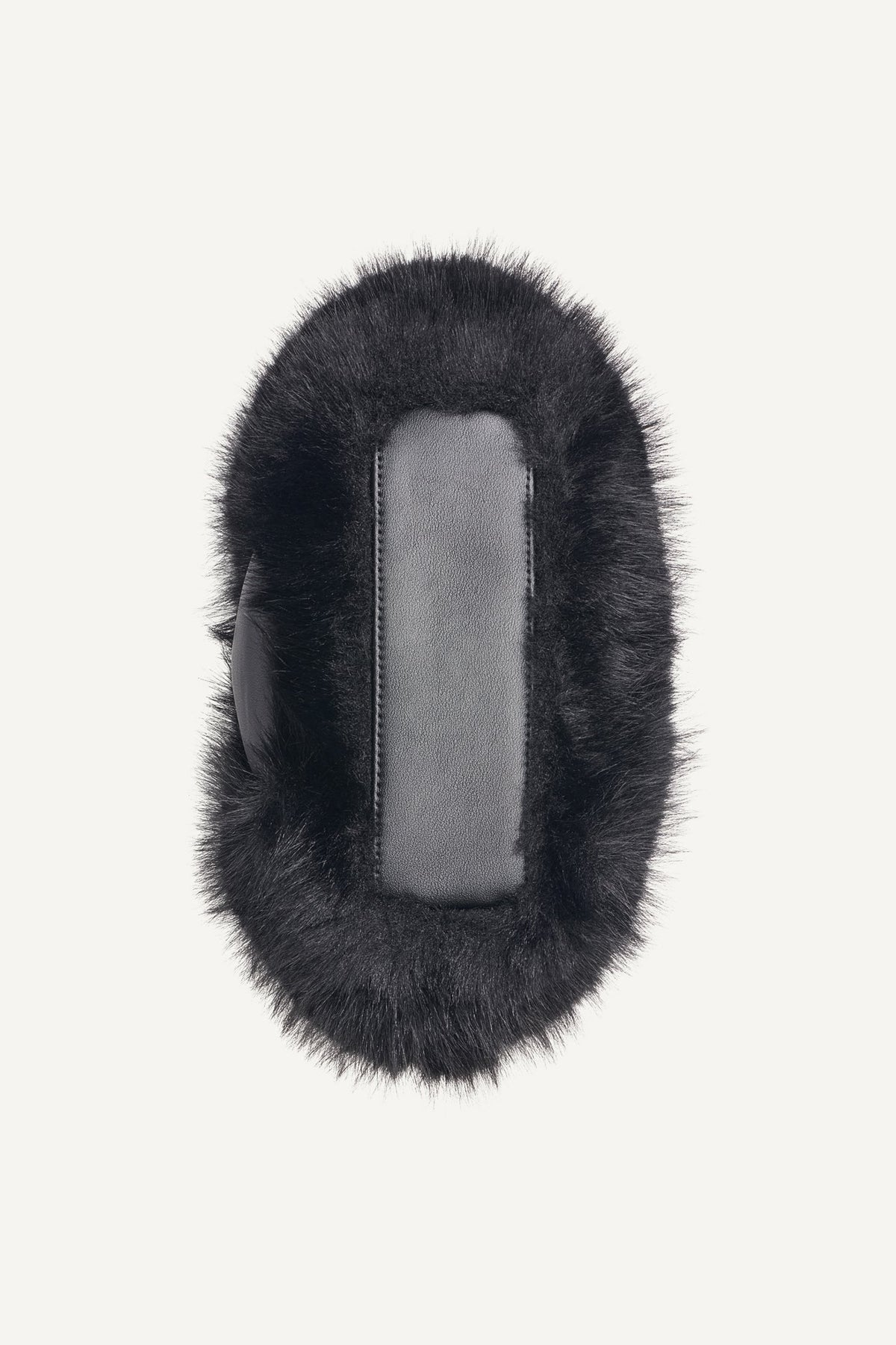 DKNY PAULA SMALL FAUX FUR TOTE