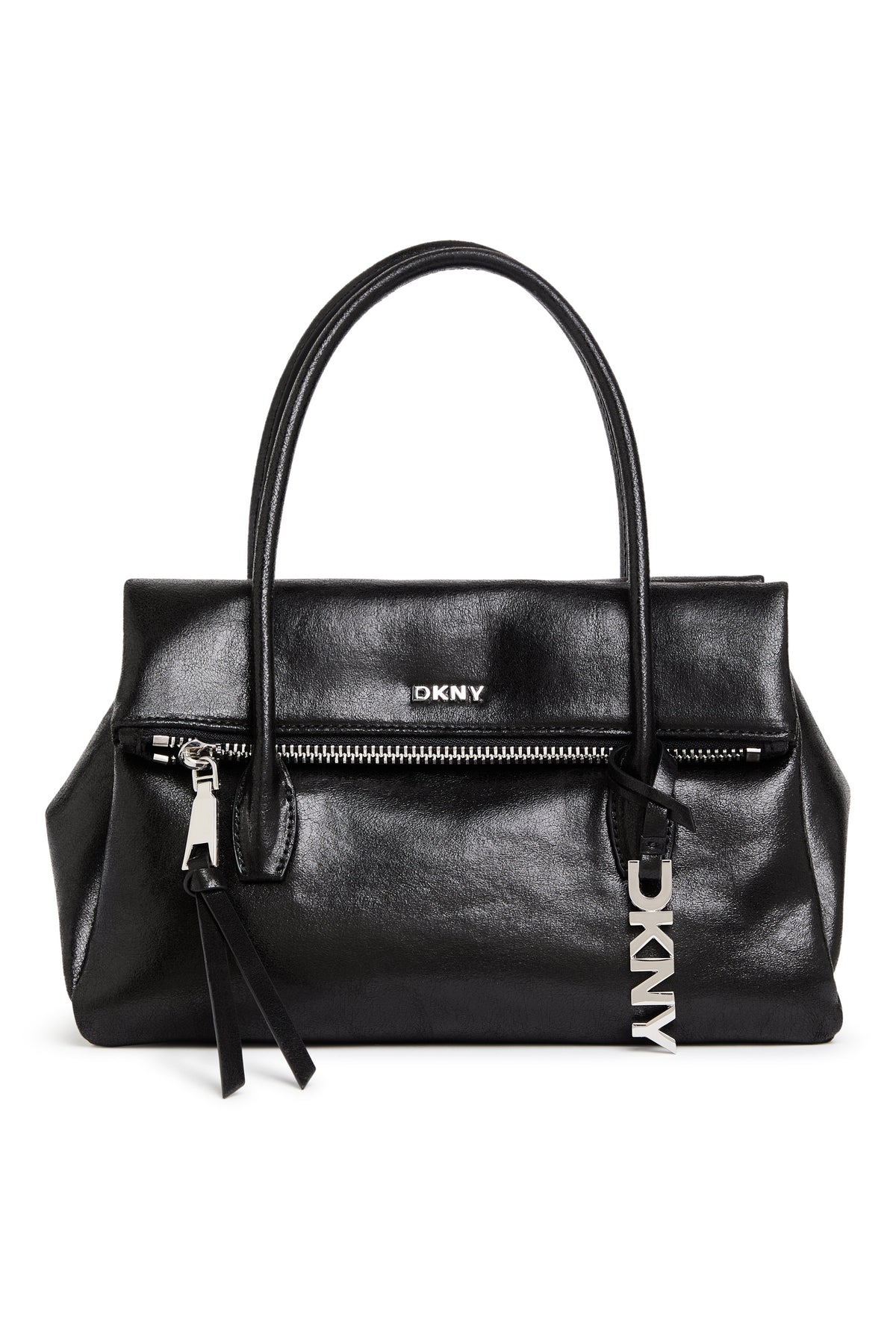 DKNY RIVINGTON MEDIUM LOGO SATCHEL