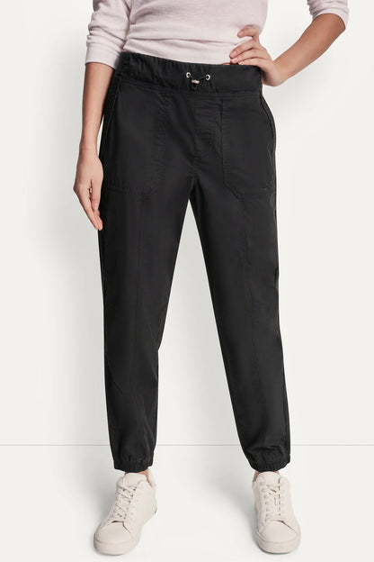 DKNY HIGH-RISE SLIM UTILITY JOGGER