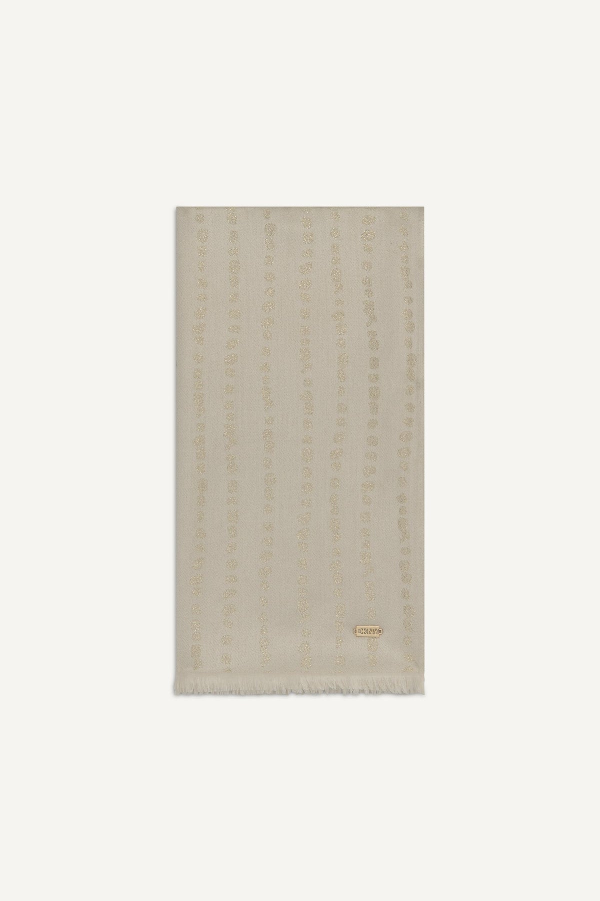 DKNY MODERN DOT METALLIC WRAP