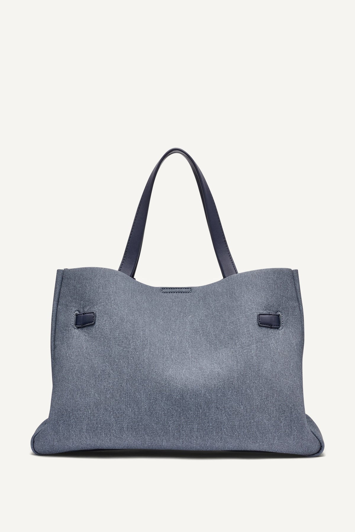 DKNY BRYAR DENIM LARGE SATCHEL
