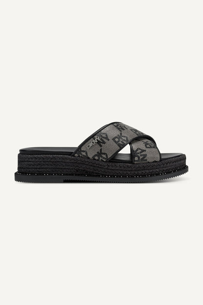DKNY BERRIS X BAND WEDGE ESPADRILLE