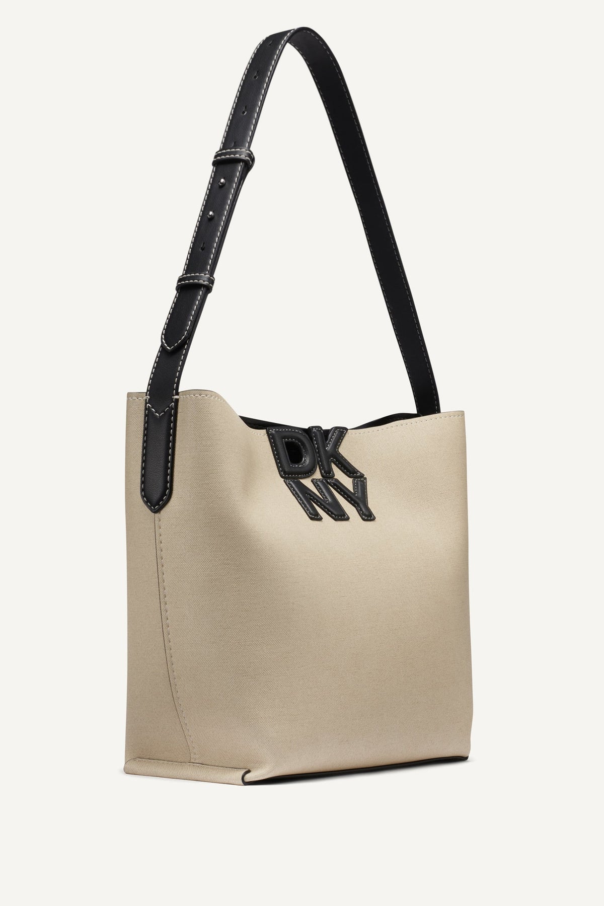 DKNY NICOLE LOGO BUCKET BAG