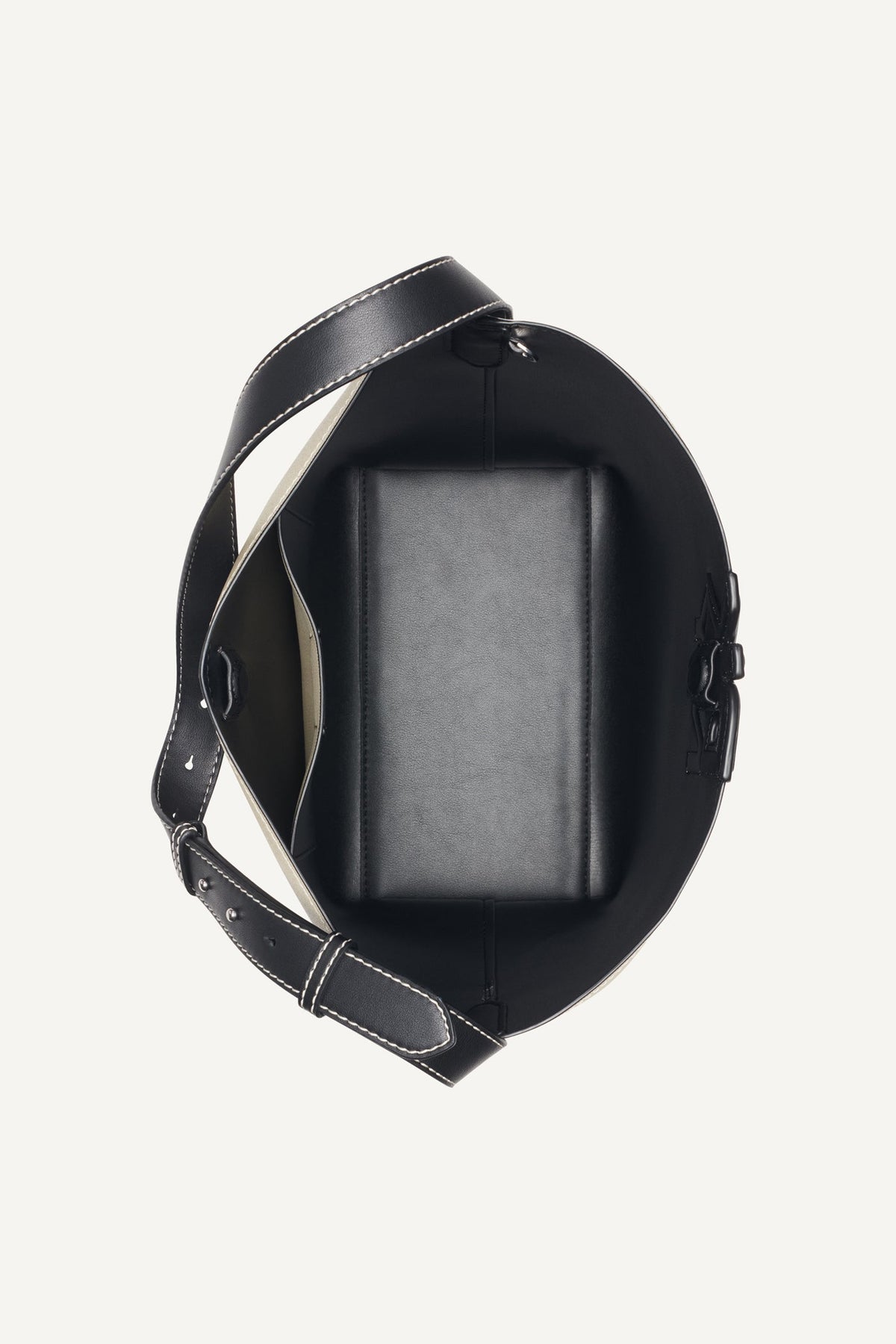 DKNY NICOLE LOGO BUCKET BAG