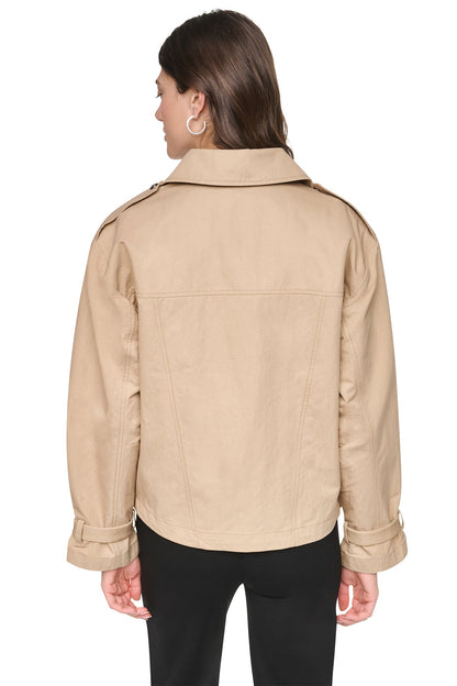 DKNY MORNINGSIDE BIKER JACKET