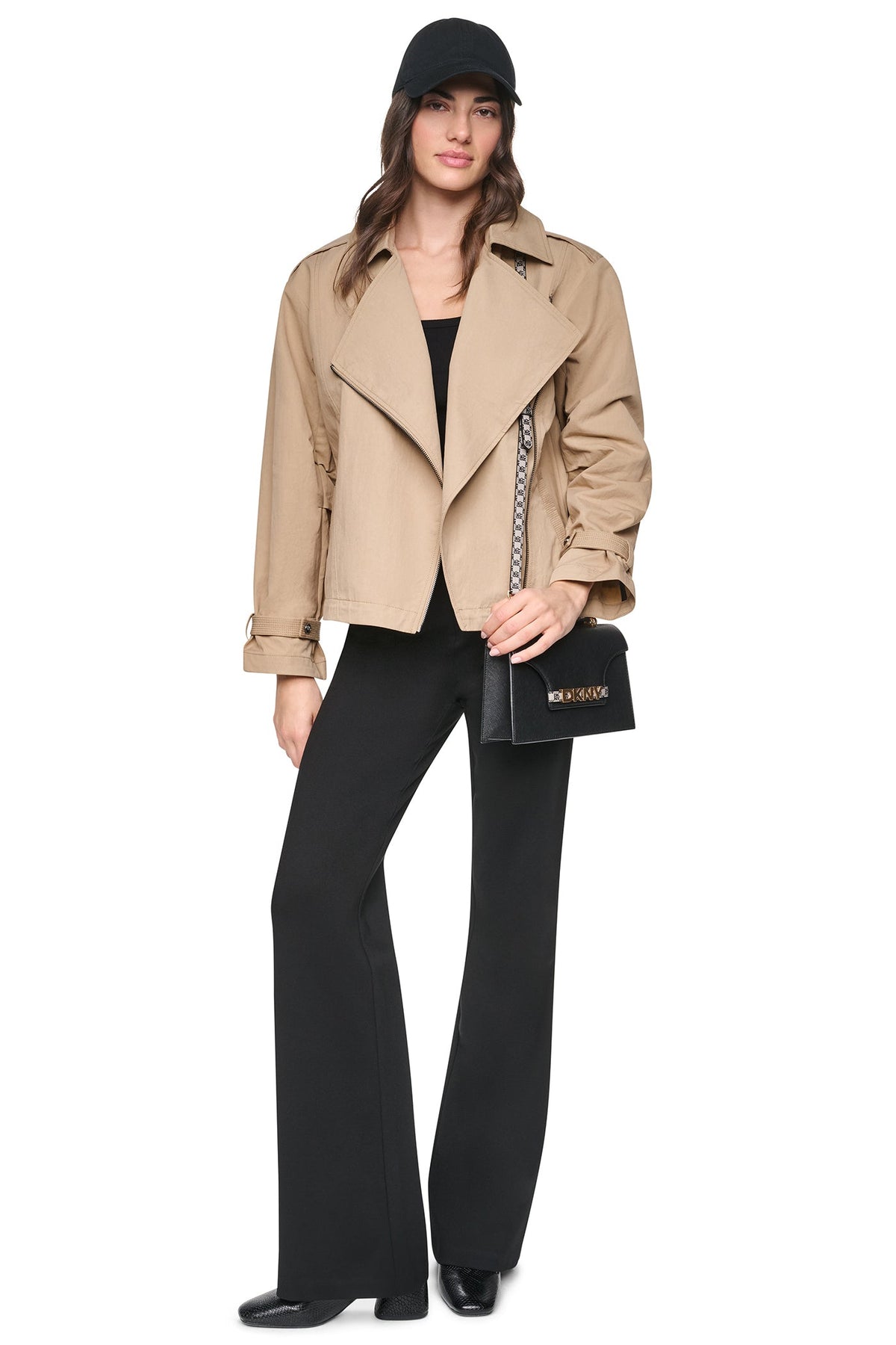 DKNY MORNINGSIDE BIKER JACKET
