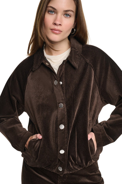 DKNY RAGLAN SLEEVE BUBBLE JACKET