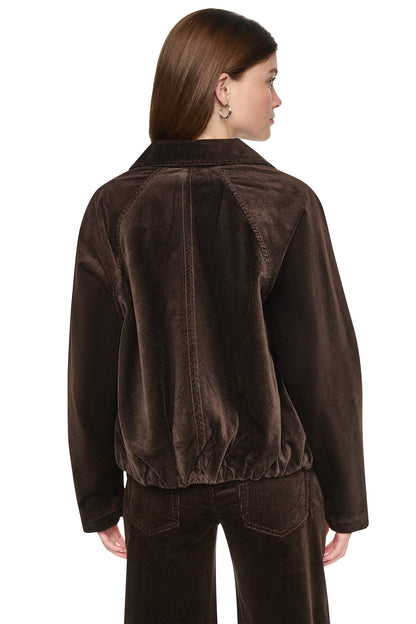 DKNY RAGLAN SLEEVE BUBBLE JACKET