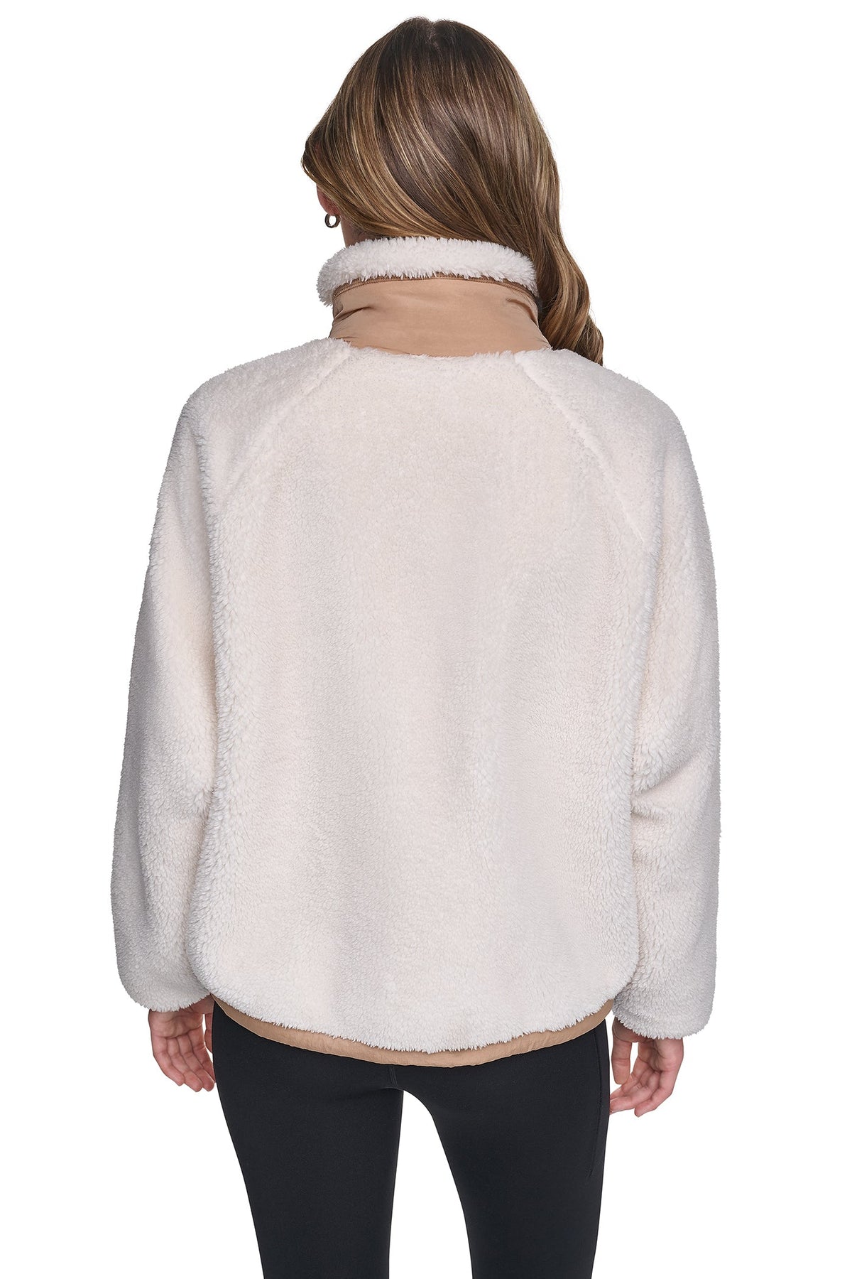 DKNY SHERPA FULL ZIP JACKET