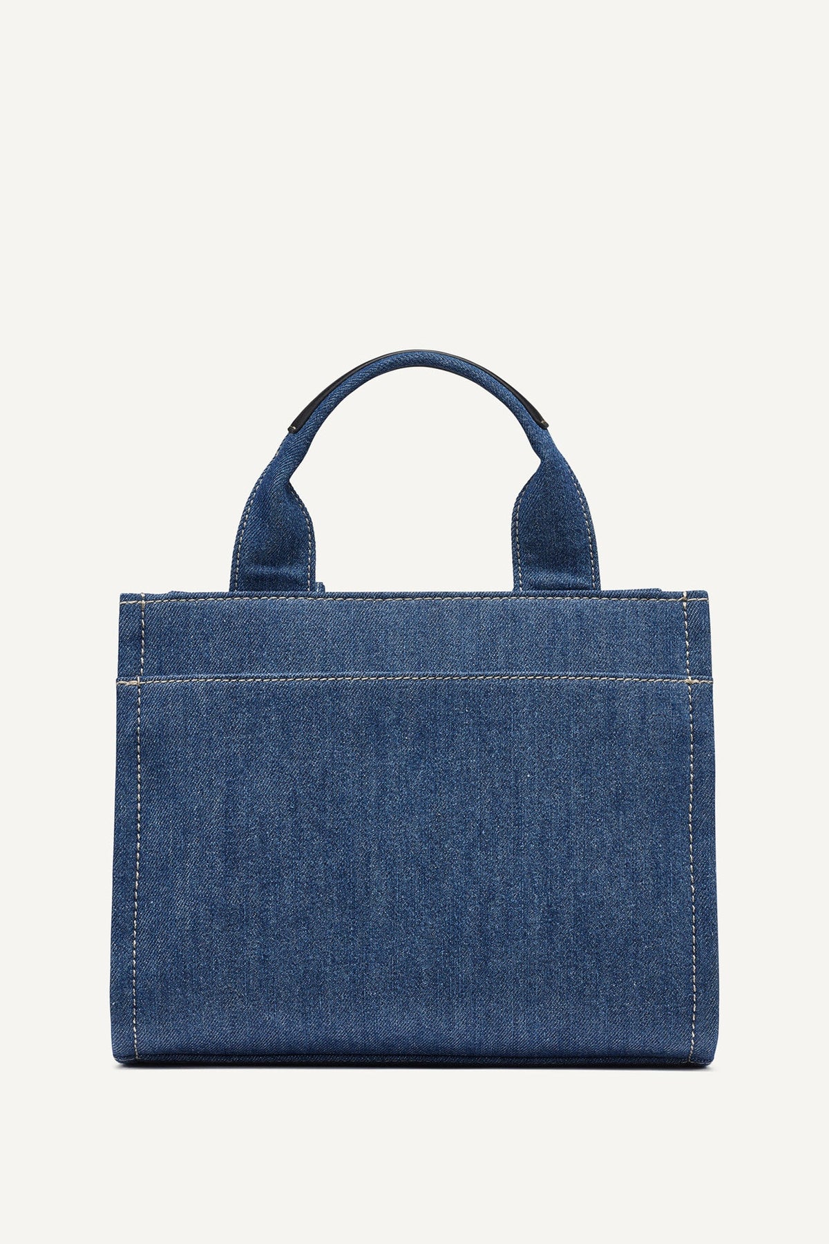 DKNY HADLEE SMALL DENIM LOGO TOTE