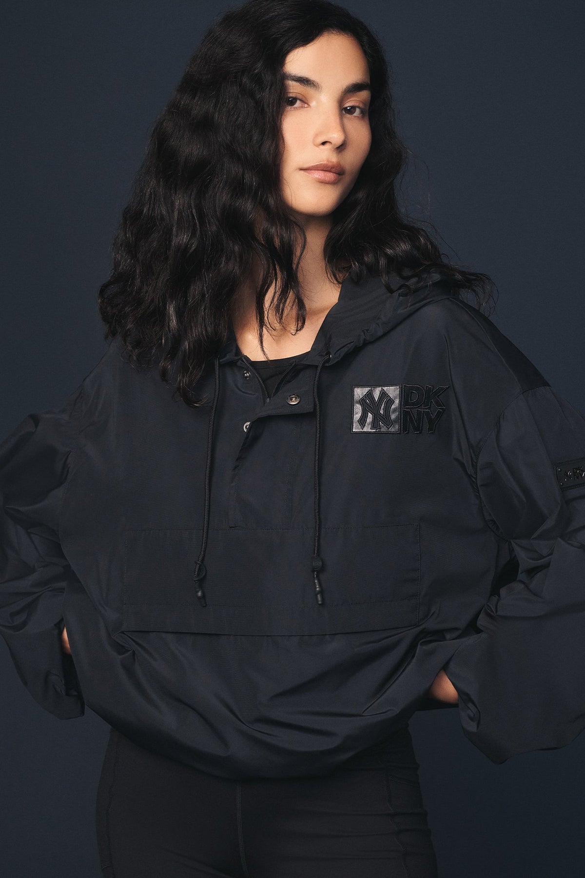 DKNY DKNY X YANKEES HALF-ZIP JACKET