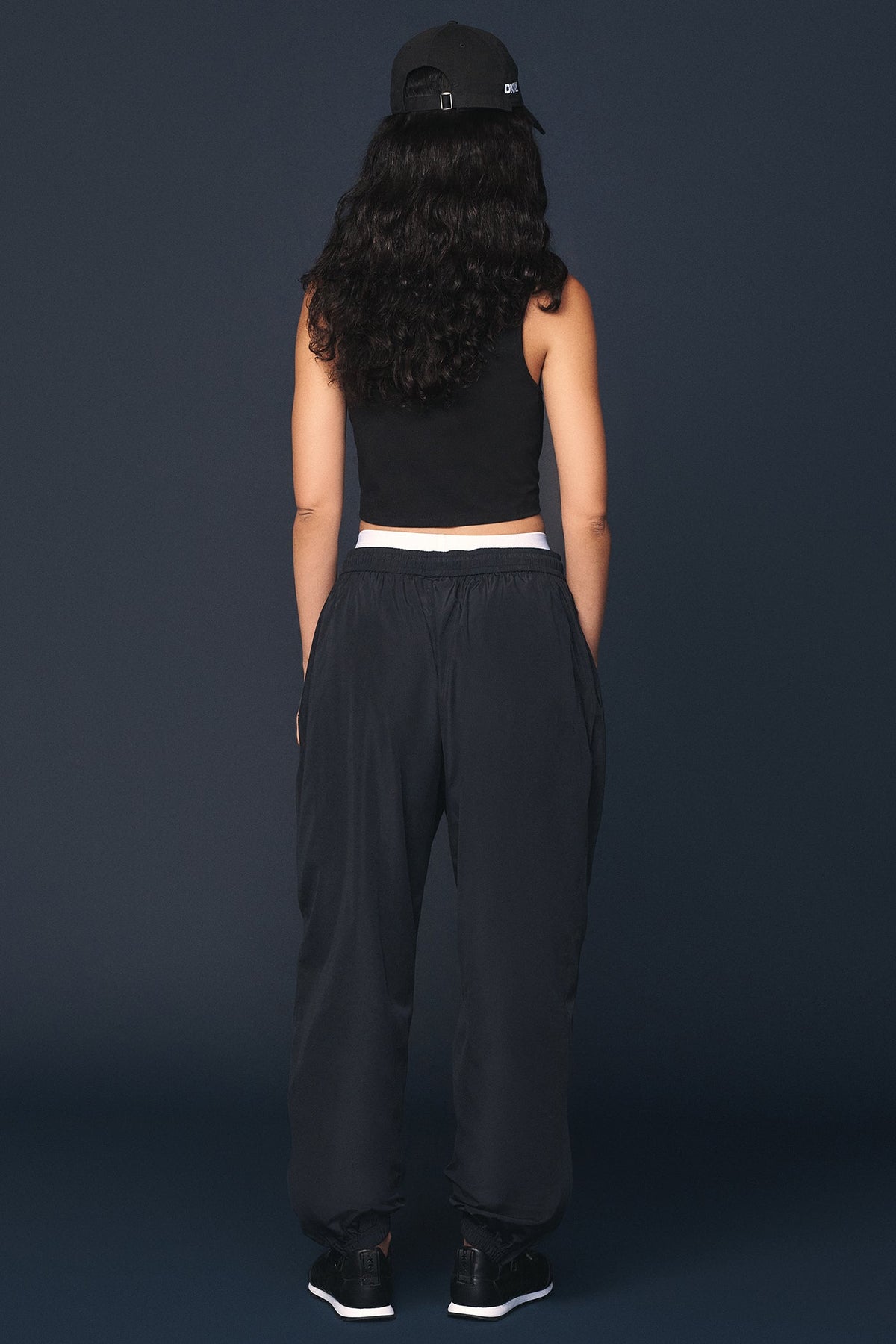 DKNY DKNY X YANKEES EMBROIDERED TRACK PANT