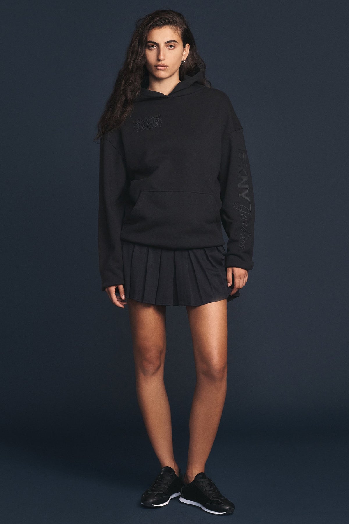 DKNY DKNY X YANKEES EMBELLISHED HOODIE