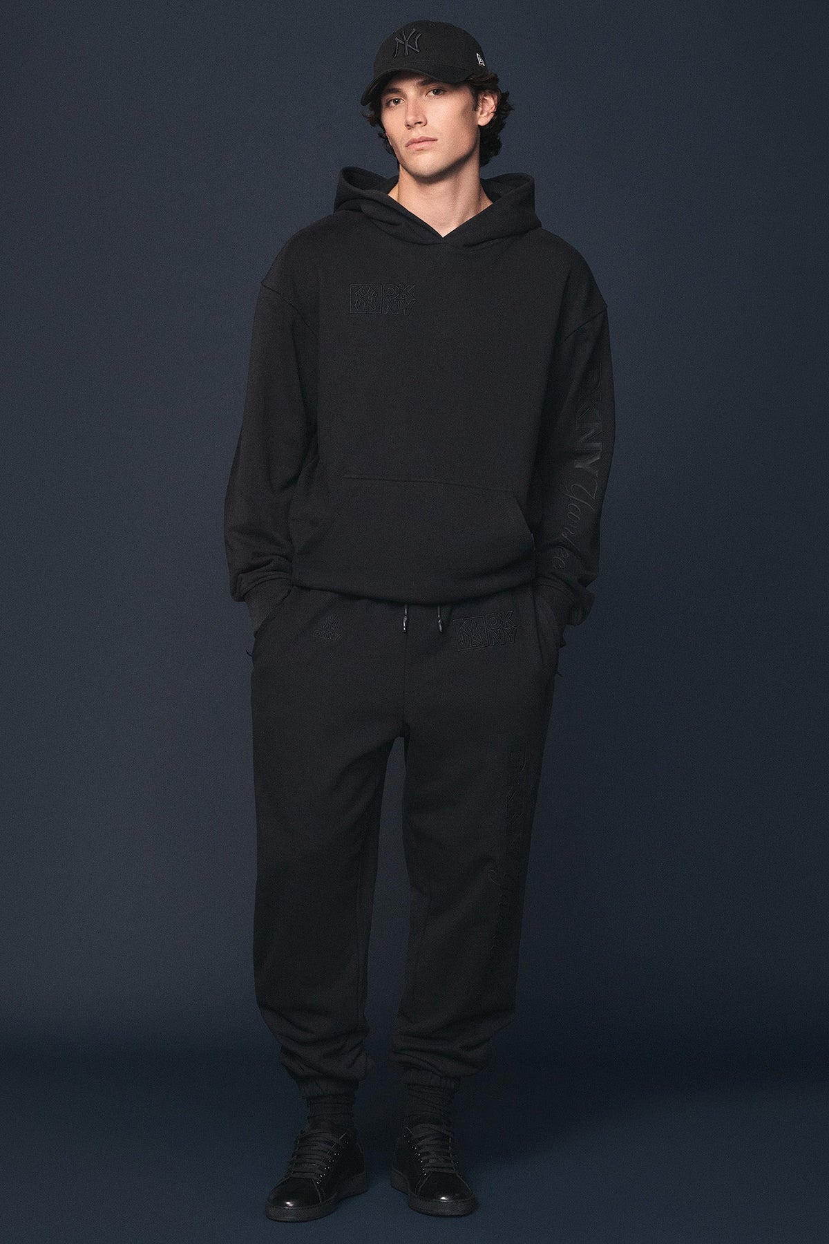 DKNY DKNY X YANKEES EMBELLISHED HOODIE