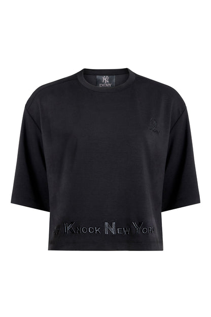 DKNY DKNY X YANKEES CROPPED TEE
