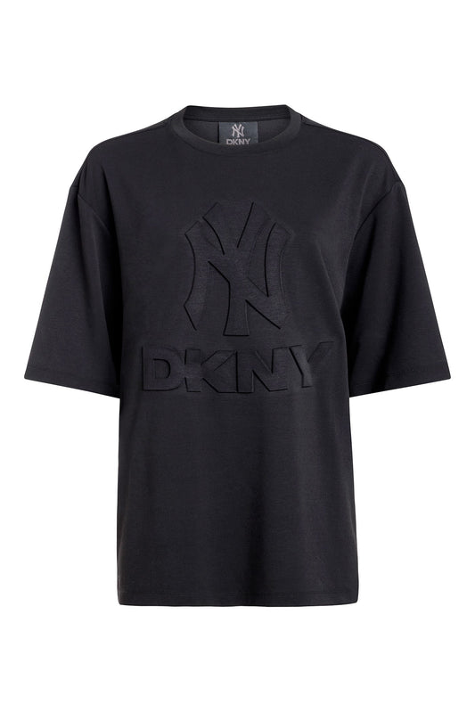 DKNY DKNY X YANKEES SHORT-SLEEVE EMBOSSED TEE