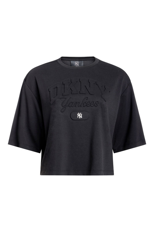DKNY DKNY X YANKEES CROPPED TEE