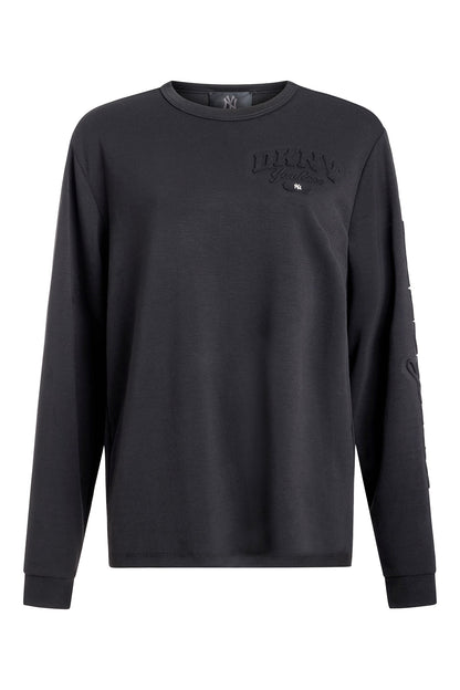 DKNY DKNY X YANKEES EMBOSSED TEE
