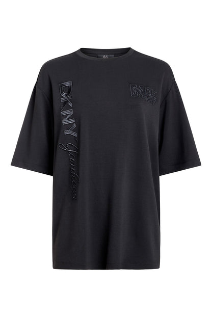 DKNY DKNY X YANKEES SHORT-SLEEVE EMBOSSED TEE