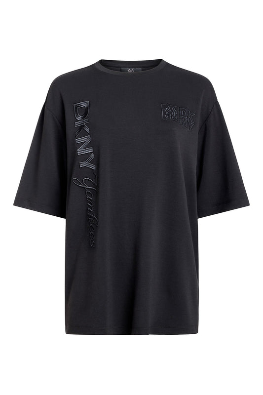 DKNY DKNY X YANKEES SHORT-SLEEVE EMBOSSED TEE